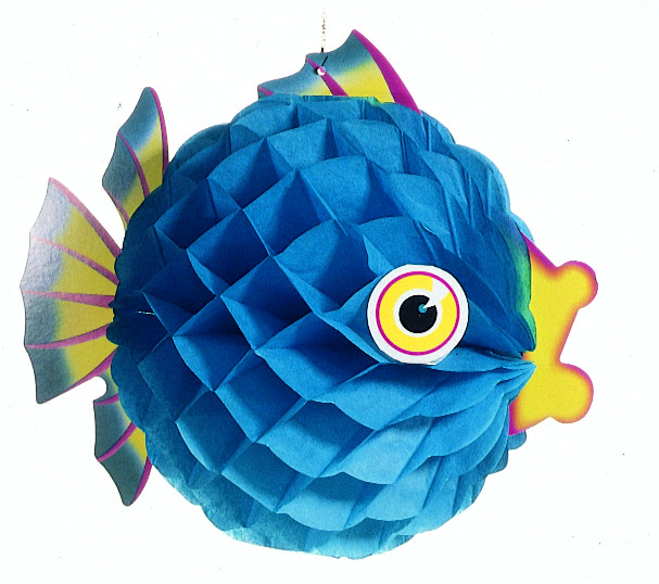 Blue Bubble Fish - Product #5453-2